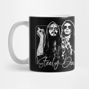 Steely Dan \/\/ Retro Style Faded Design Mug